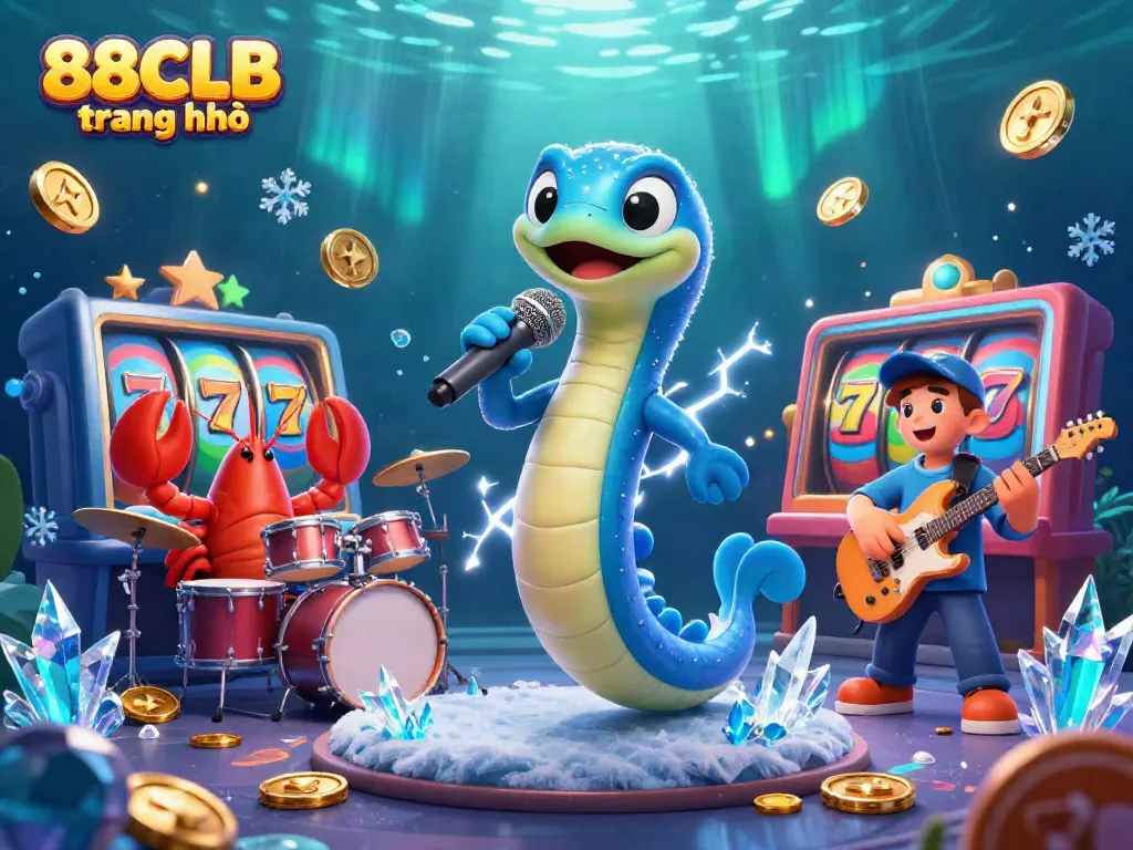 Experience the thrilling 88CLB trang chủ underwater casino with vibrant characters and games.
