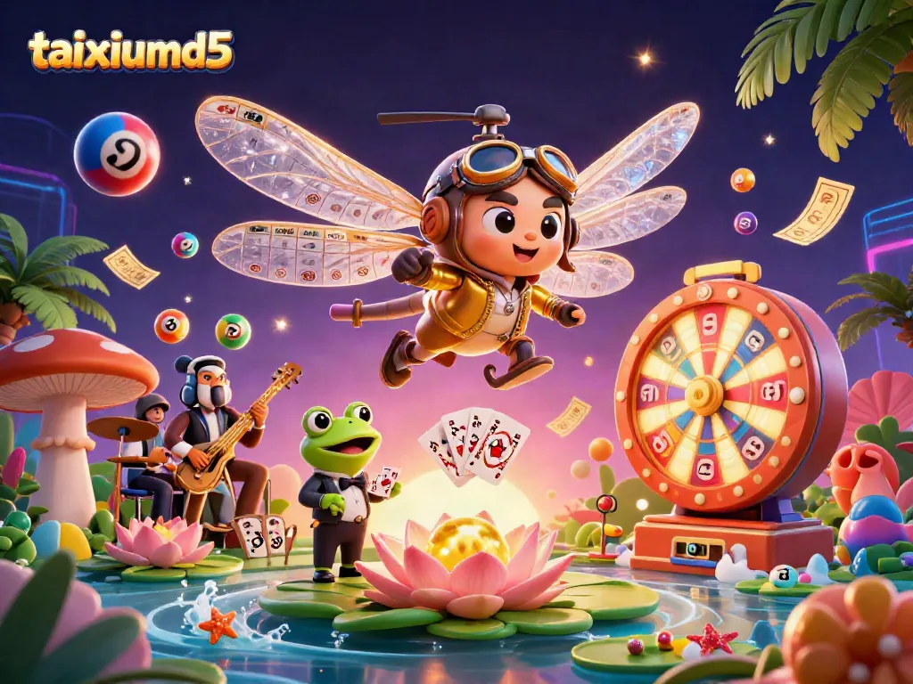 Engage with taixiumd5 thrilling casino experience featuring characters and dynamic gaming elements.