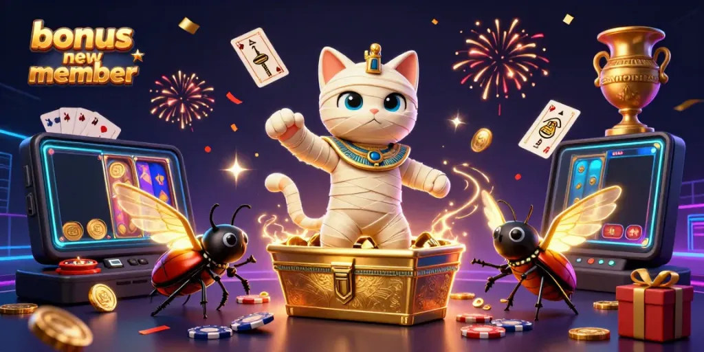 Experience thrilling winnings with bonus new member benefits from the DEWAKING slot games.